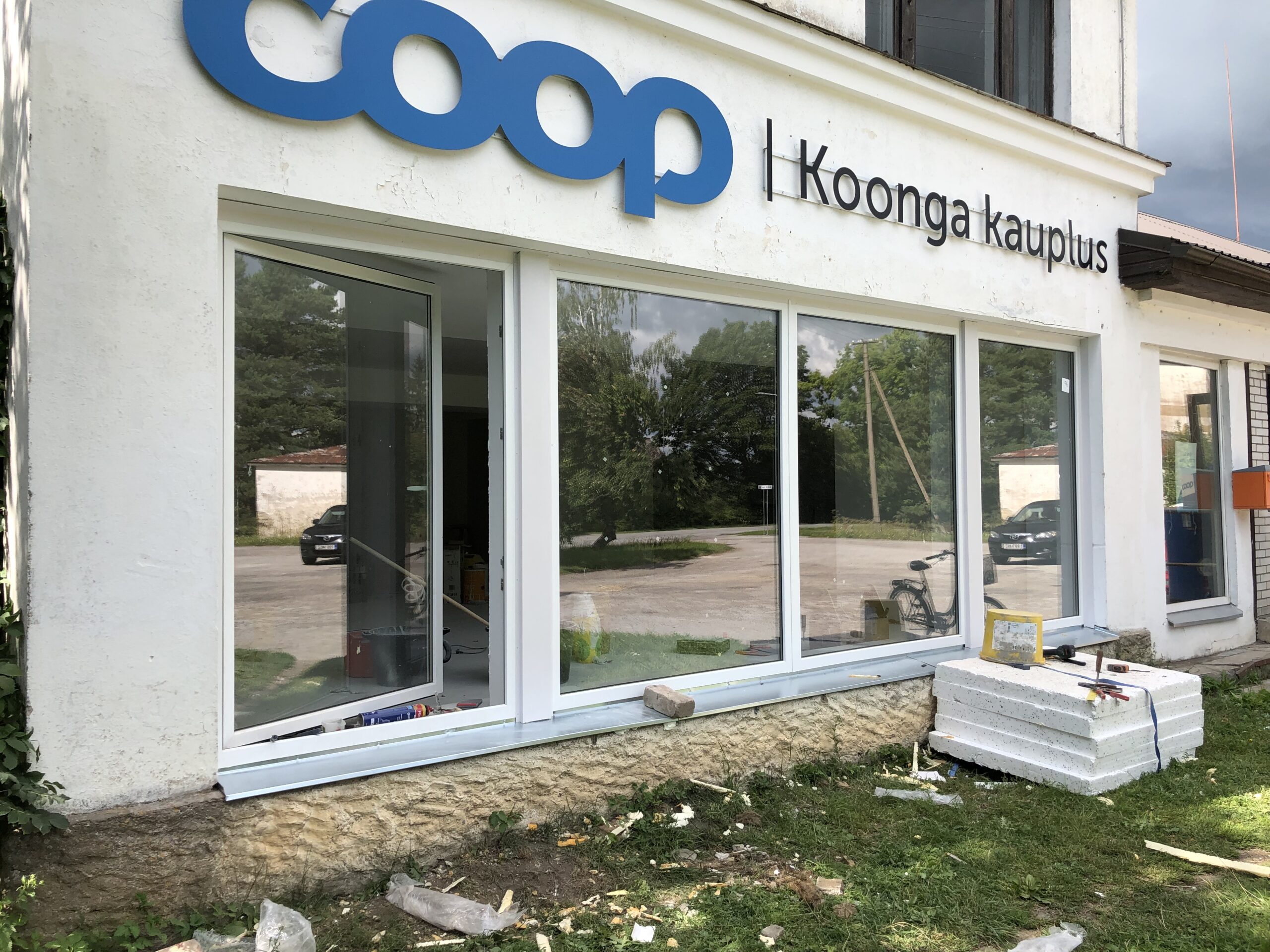 Coop kaupluse rekonstrueerimine ja laiendamine, KOONGA